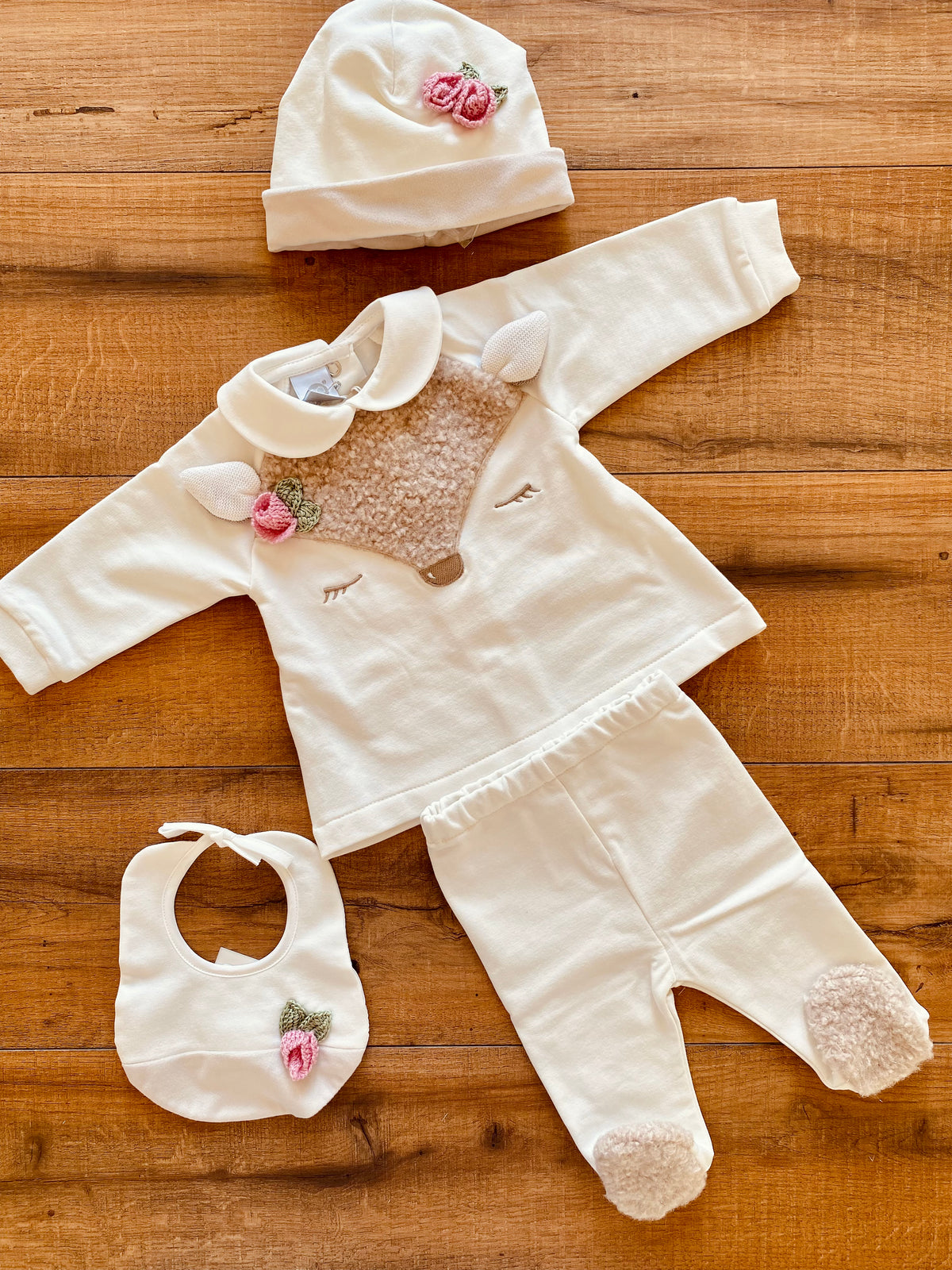 Cotton two-peace sleepsuit  for her - NEW Marlu°® Winter collection
