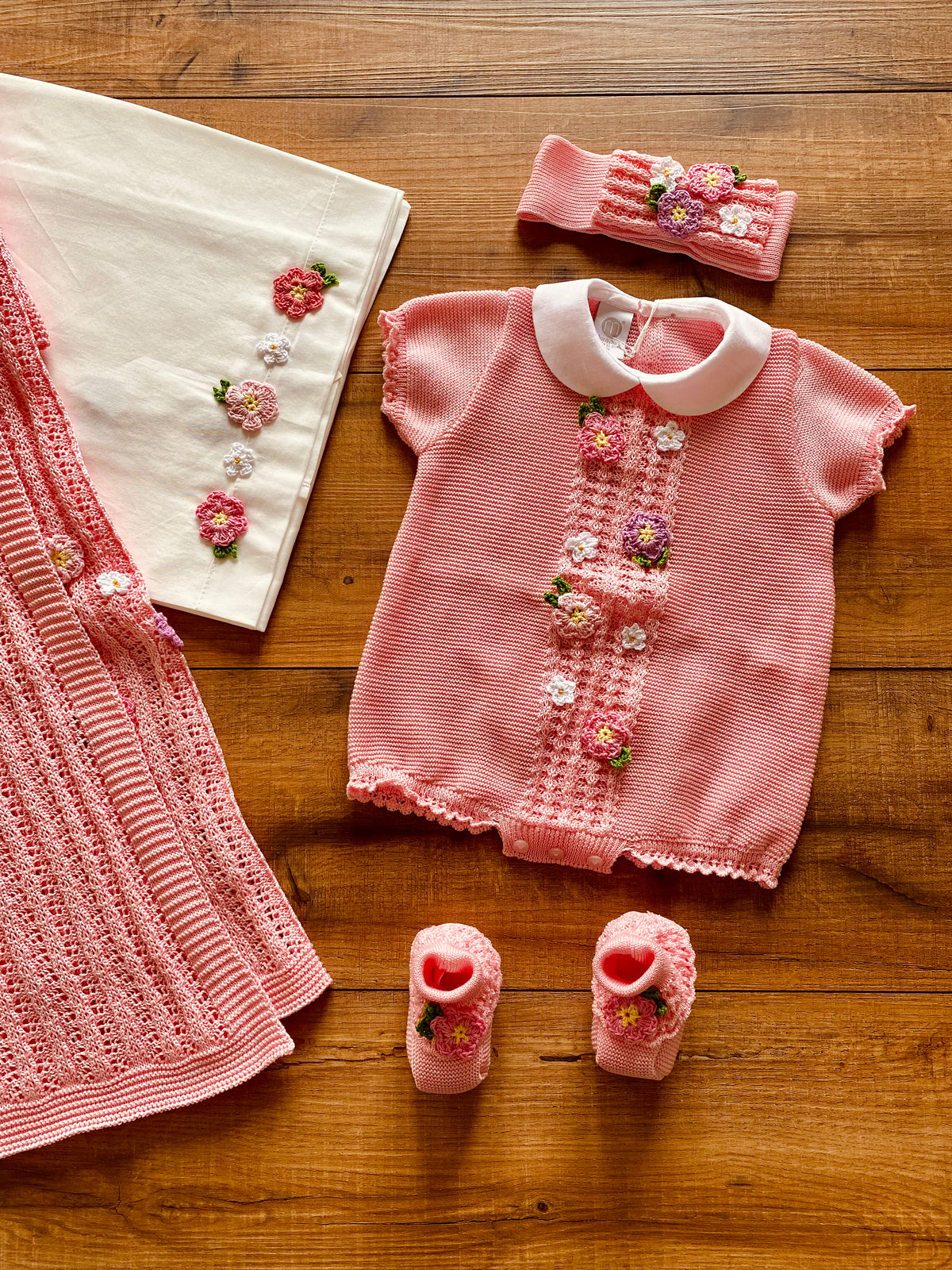 Baby onesie in bio cotton for her - NEW Marlu°® Summer collection