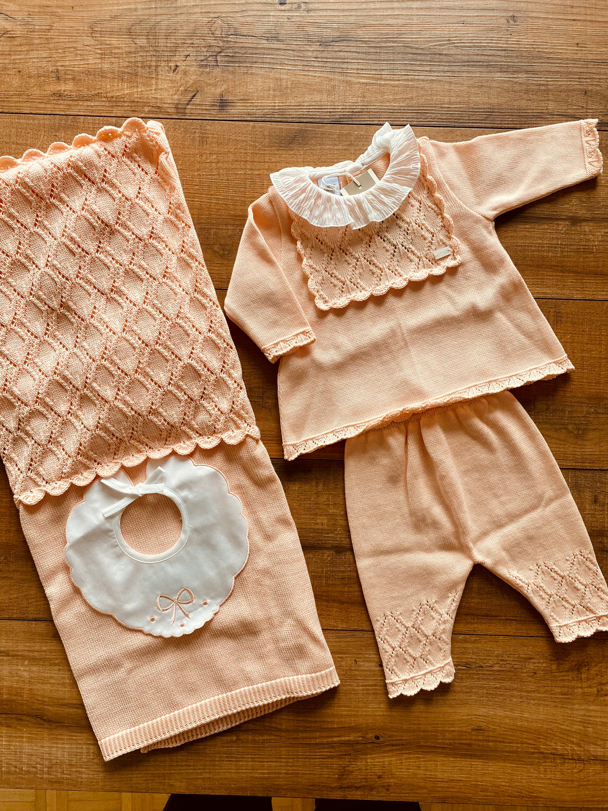 Pink organic cotton two-piece summer romper - NEW Marlu° summer collection