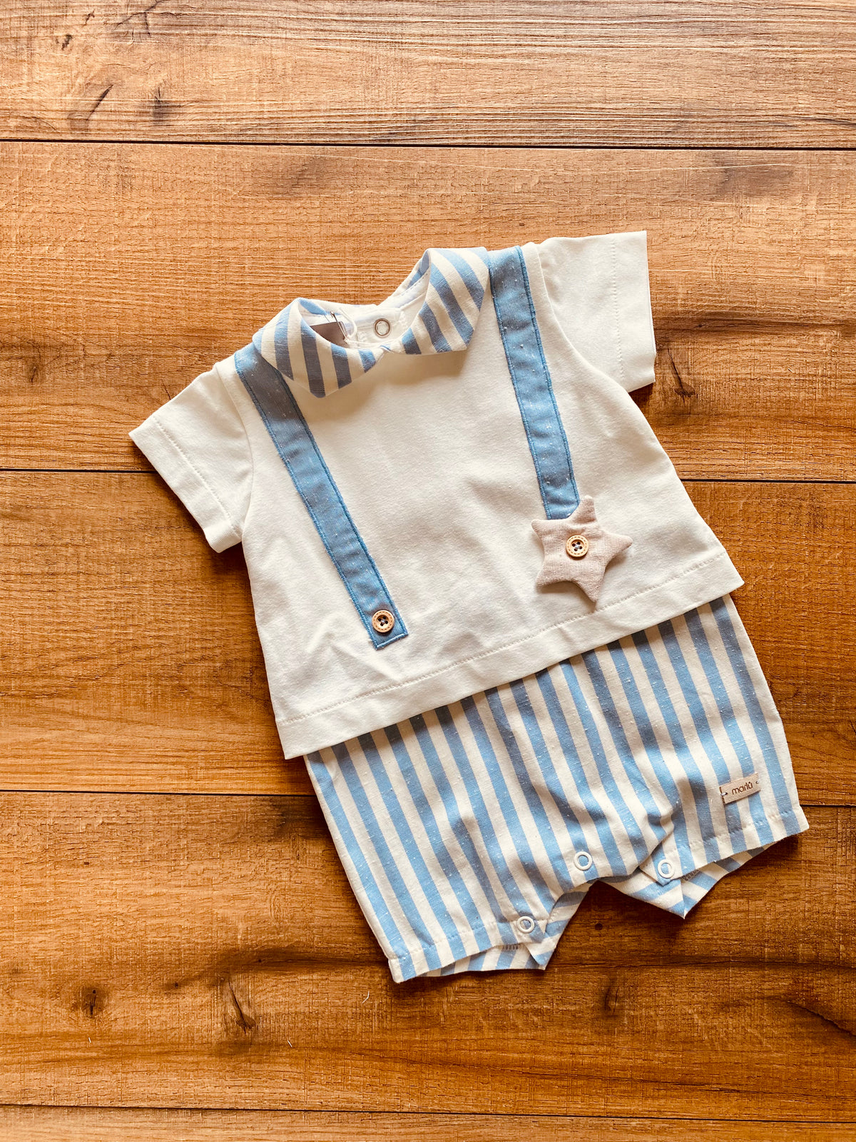 Bodysuit for him in cotton  - NEW Marlu°® Summer collection