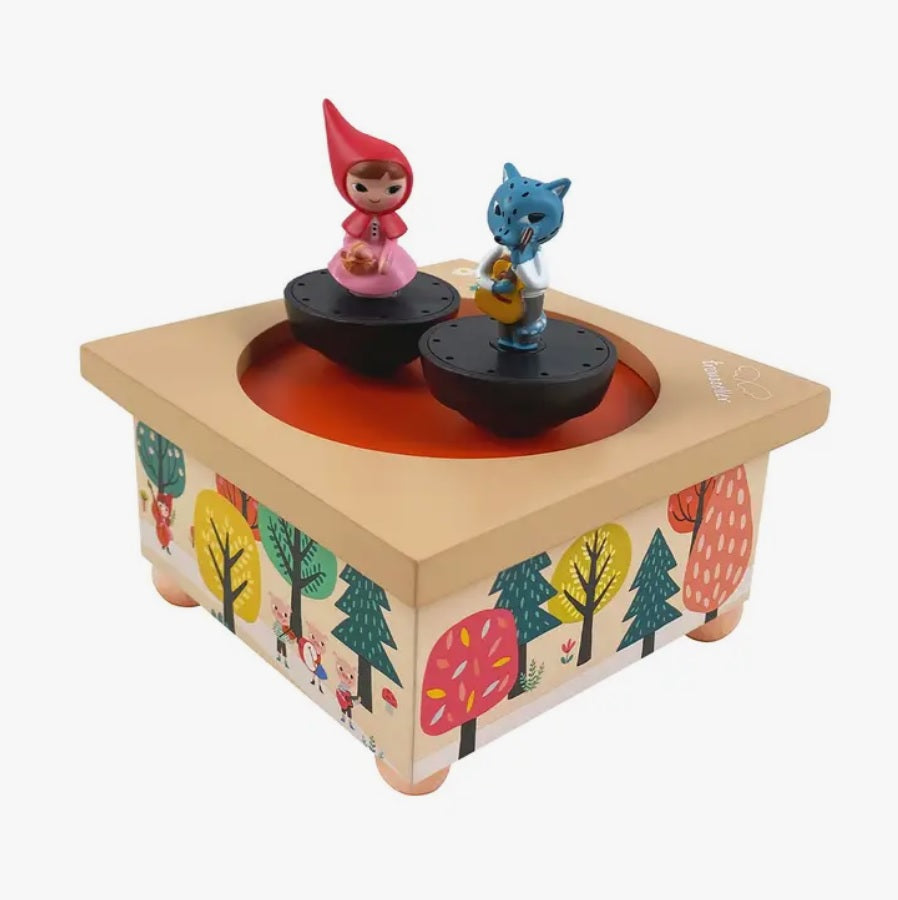 Dancing carillon of Little Red Riding Hood and the wolf TROUSSELIER ®