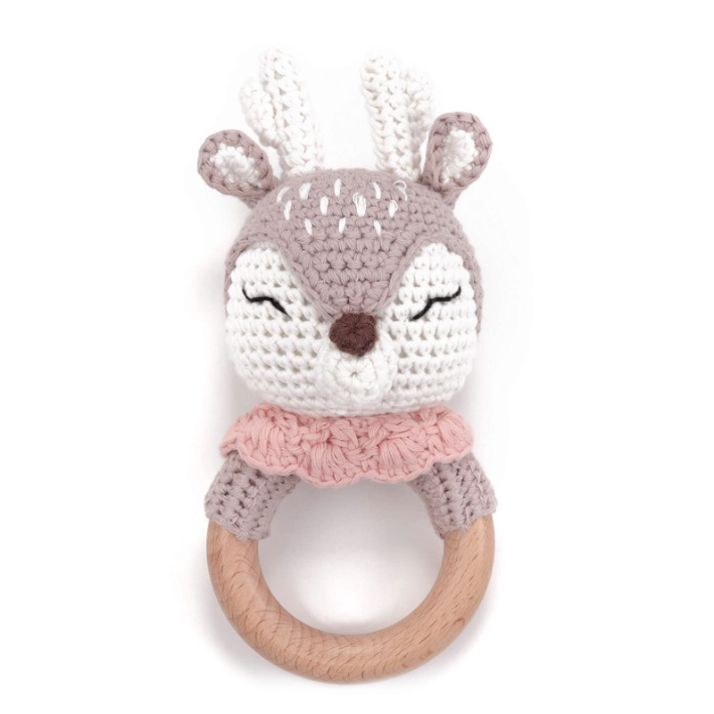 Teether Crochet Rattle Annie & Charles®